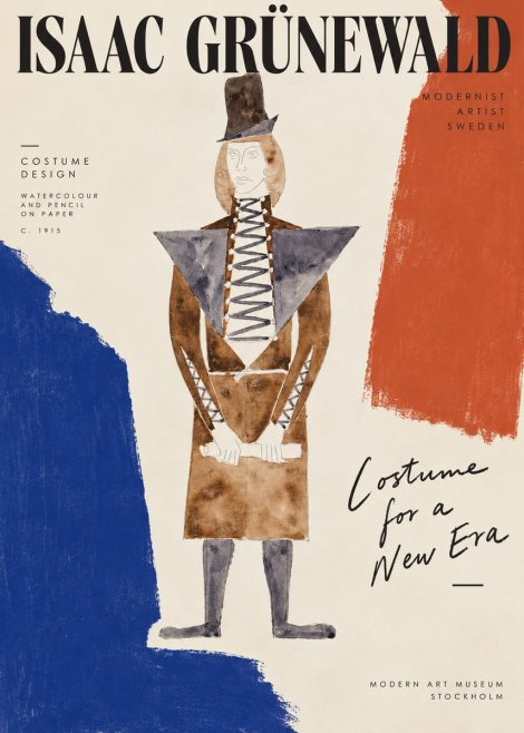 Isaac Grünewald Costume Design XIII No5 - Póster