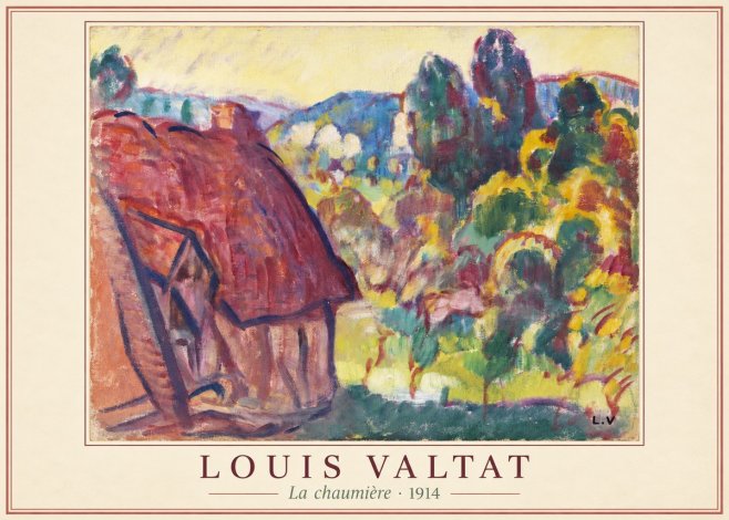 Louis Valtat La Chaumière No2 - Póster
