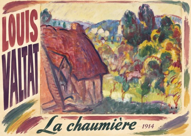 Louis Valtat La Chaumière No3 - Póster