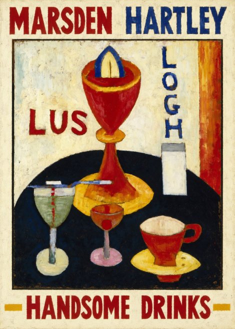 Marsden Hartley Handsome Drinks No1 - Póster