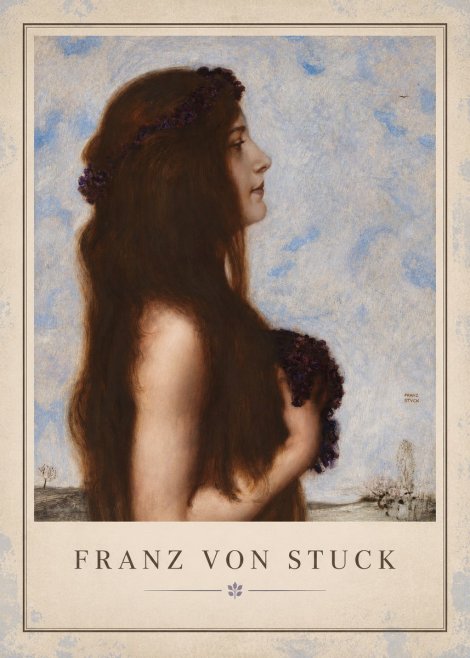 Franz von Stuck Frühlingsreigen No1 - Póster