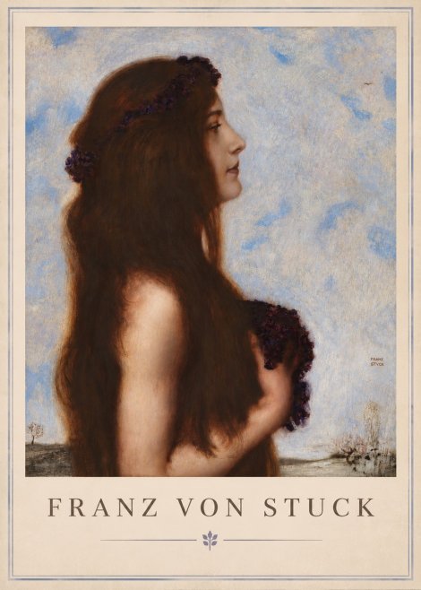 Franz von Stuck Frühlingsreigen No3 - Póster