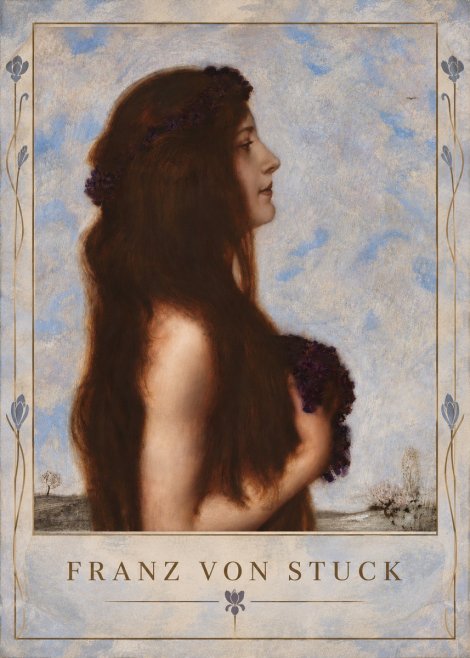 Franz von Stuck Frühlingsreigen No5 - Póster