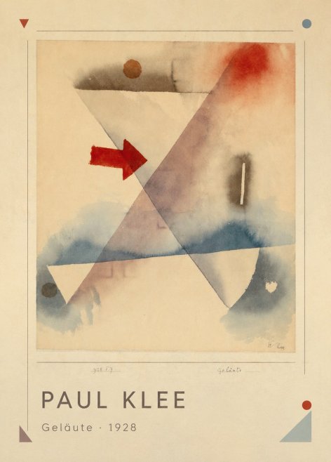 Paul Klee Geläute No1 - Póster