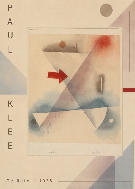 Paul Klee Geläute No2 - Póster