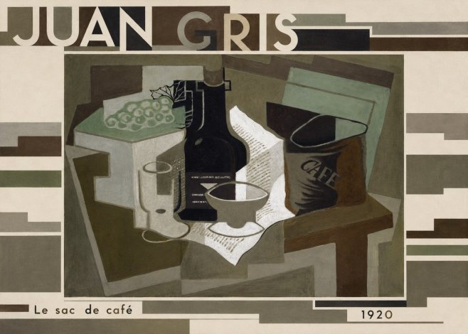 Juan Gris Le Sac De Café No4 - Póster