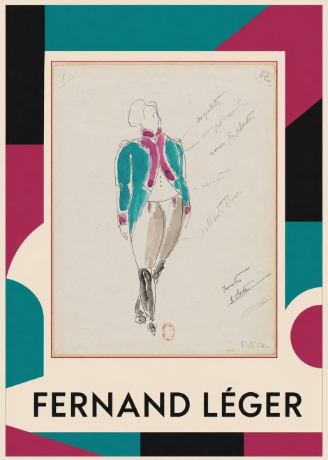 Fernand Léger Bolivar XIV No1 - Póster