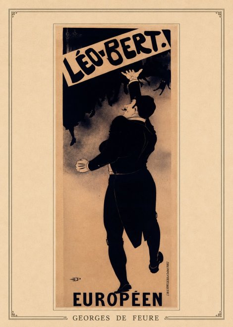 Georges de Feure Léo-bert! II No4 - Póster