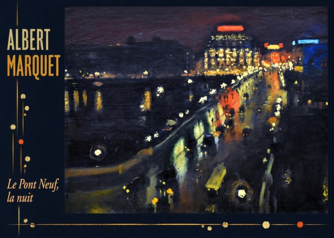 Albert Marquet Le Pont Neuf, La Nuit No3 - Póster