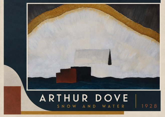 Arthur Dove Snow and Water No2 - Póster