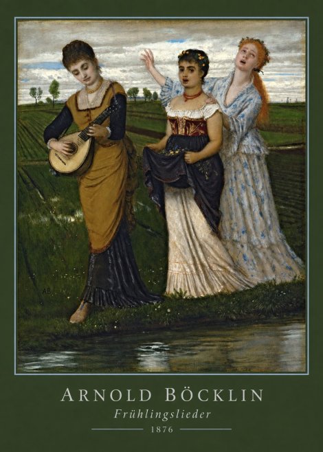 Arnold Böcklin Frühlingslieder No3 - Póster