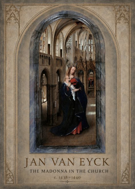 Jan van Eyck The Madonna in the Church No1 - Póster