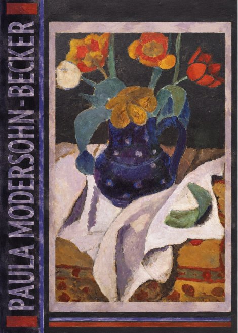 Paula Modersohn-Becker Still Life with Blue Jug and Flowers No2 - Póster
