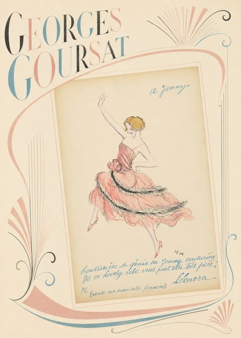 Georges Goursat A Jenny No3 - Póster