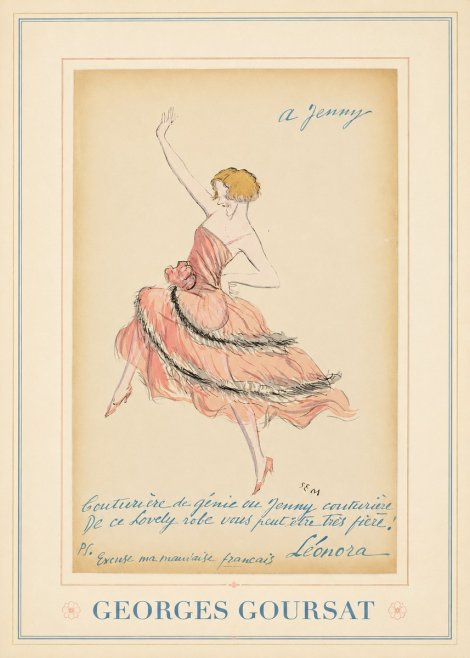 Georges Goursat A Jenny No6 - Póster