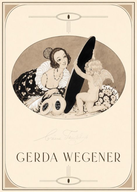 Gerda Wegener Crème Teindelys II No1 - Póster