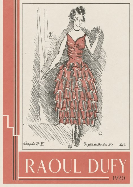 Raoul Dufy Croquis N°v No5 - Póster