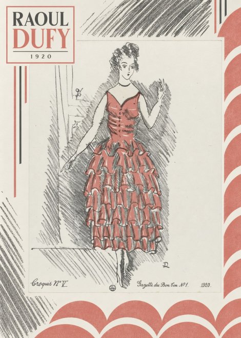 Raoul Dufy Croquis N°v No6 - Póster