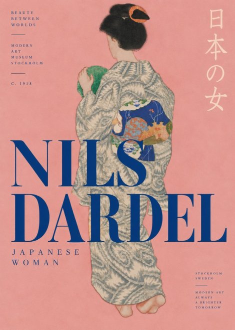 Nils Dardel Japanese Woman No3 - Póster