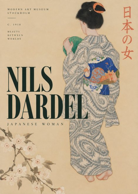 Nils Dardel Japanese Woman No4 - Póster