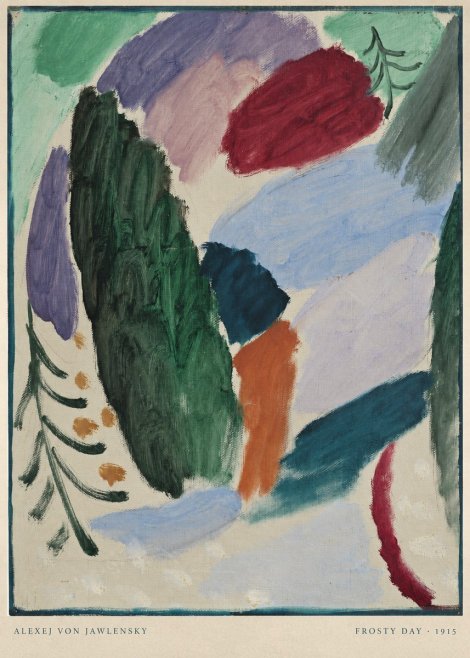 Alexej von Jawlensky Frosty Day No6 - Póster