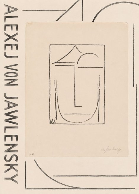 Alexej von Jawlensky Abstract Head No6 - Póster