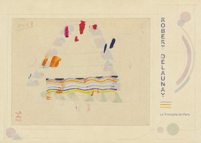 Robert Delaunay Le Triomphe De Paris V No2 - Póster