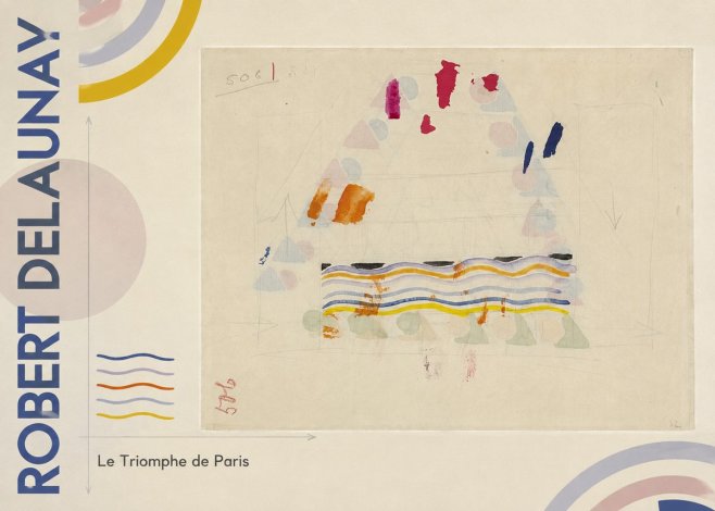 Robert Delaunay Le Triomphe De Paris V No5 - Póster