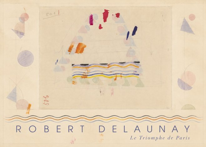 Robert Delaunay Le Triomphe De Paris V No6 - Póster