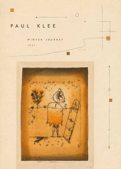 Paul Klee Winter Journey No3 - Póster