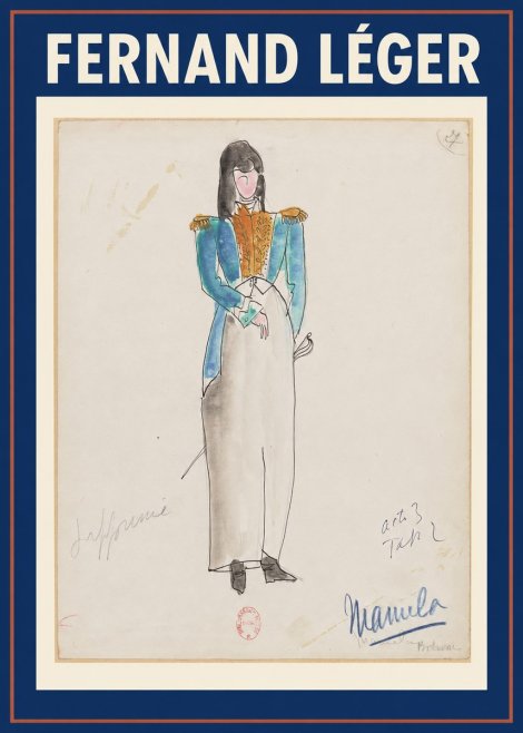 Fernand Léger Manuela Bolivar No1 - Póster