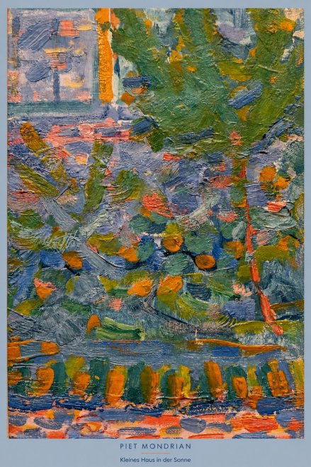 Piet Mondrian Kleines Haus in Der Sonne III No6 - Póster