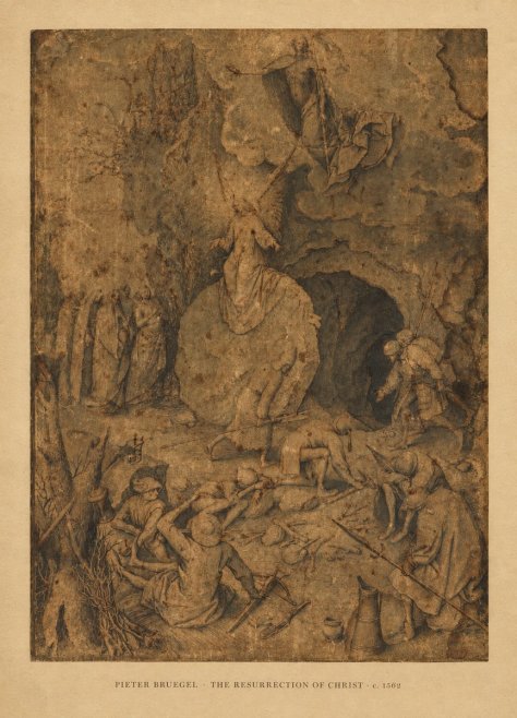 Pieter Bruegel The Resurrection of Christ No5 - Póster