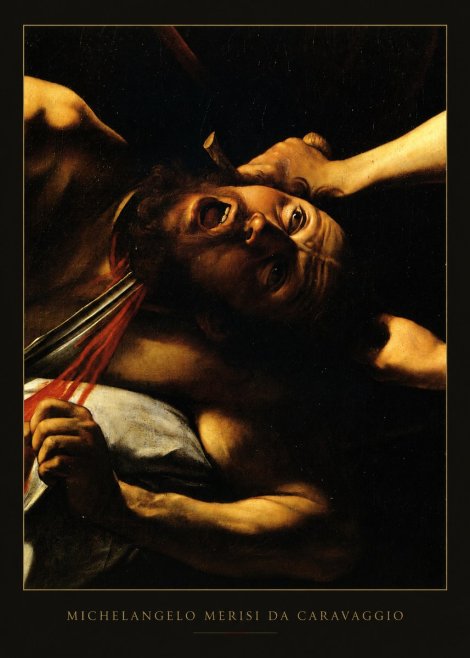 Michelangelo Merisi da Caravaggio David with the Head of Goliath IV No5 - Póster