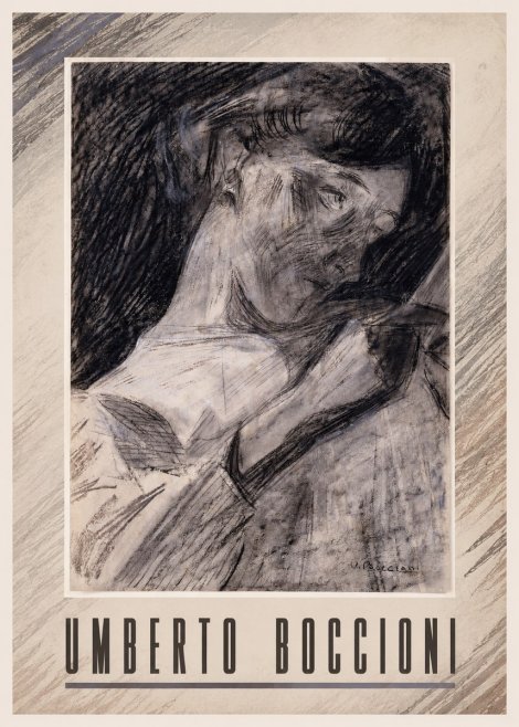 Umberto Boccioni Figure Study II No1 - Póster