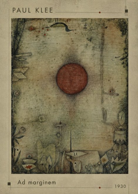 Paul Klee Ad Marginem No1 - Póster