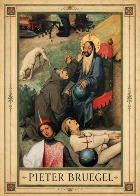 Pieter Bruegel The Adoration of the Magi - Detail No1 - Póster
