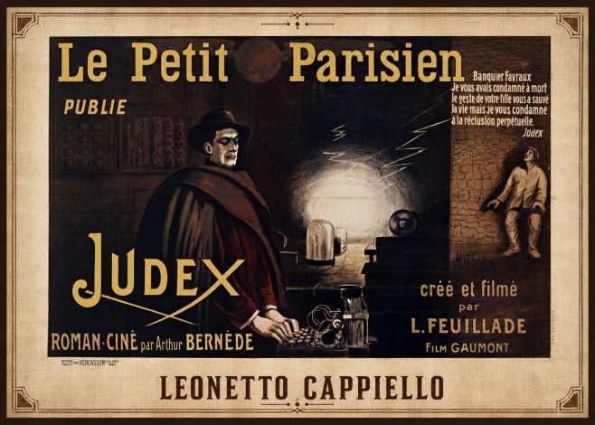 Leonetto Cappiello Judex No1 - Póster