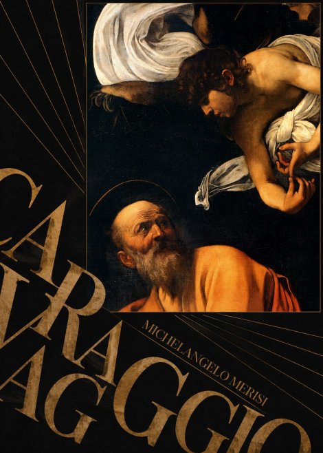 Michelangelo Merisi da Caravaggio The Inspiration of Saint Matthew I No5 - Póster