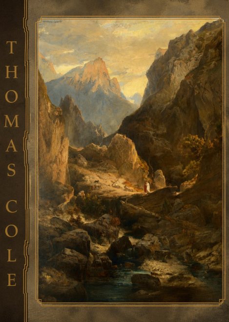 Thomas Cole The Mountain Ford No2 - Póster