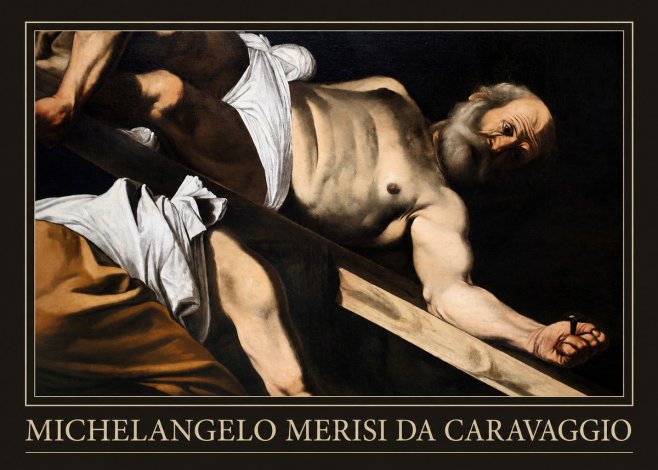 Michelangelo Merisi da Caravaggio The Crucifixion of Saint Peter V No4 - Póster