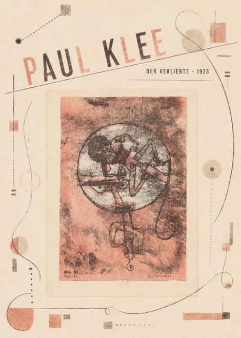 Paul Klee Der Verliebte II No5 - Póster