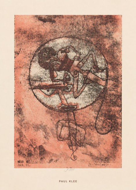 Paul Klee Der Verliebte II No6 - Póster
