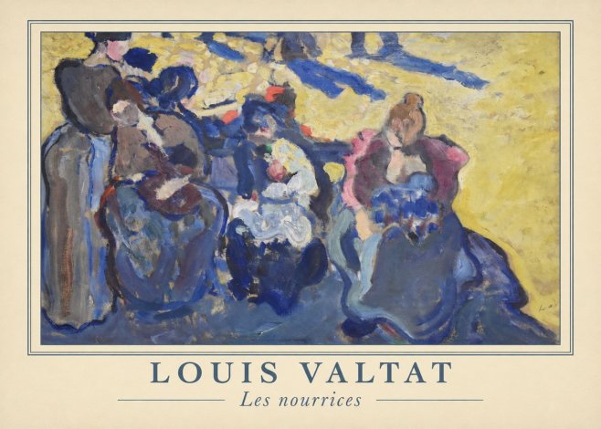 Louis Valtat Les Nourrices No3 - Póster