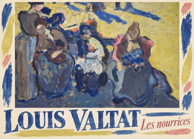 Louis Valtat Les Nourrices No4 - Póster