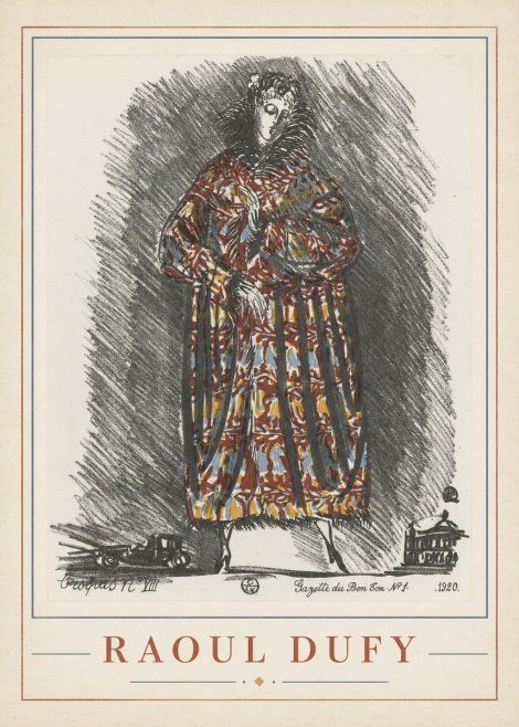 Raoul Dufy Croquis N. Viii No1 - Póster