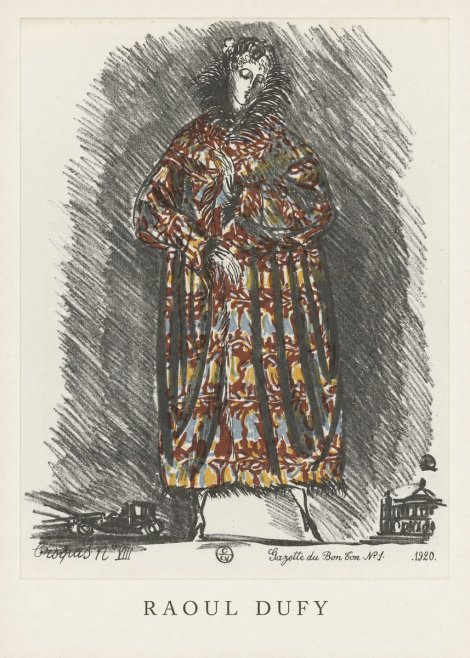 Raoul Dufy Croquis N. Viii No6 - Póster