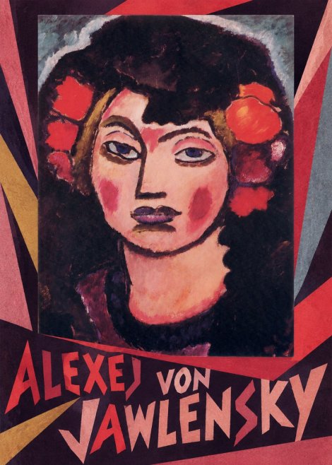 Alexej von Jawlensky Portrait of a Woman No4 - Póster