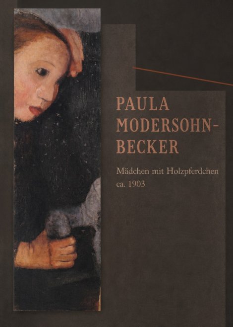 Paula Modersohn-Becker Mädchen Mit Holzpferdchen No4 - Póster