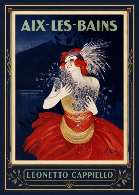 Leonetto Cappiello Aix-les-bains No1 - Póster
